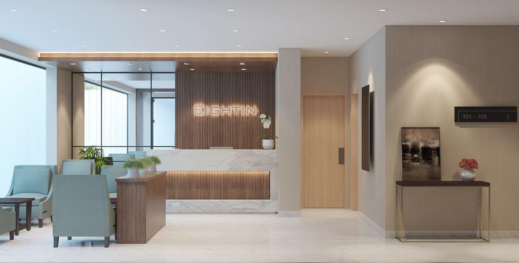 Eightin Hotel Sudirman Giacarta Esterno foto